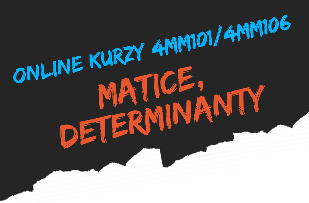 Matice, determinanty